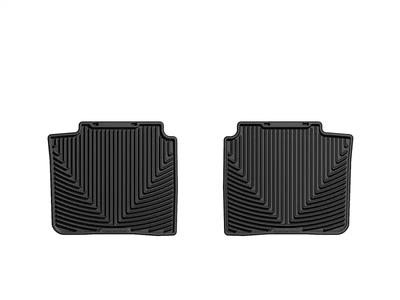 Weathertech 06+ Lincoln Mkz Rear Rubber Mats - Black 1