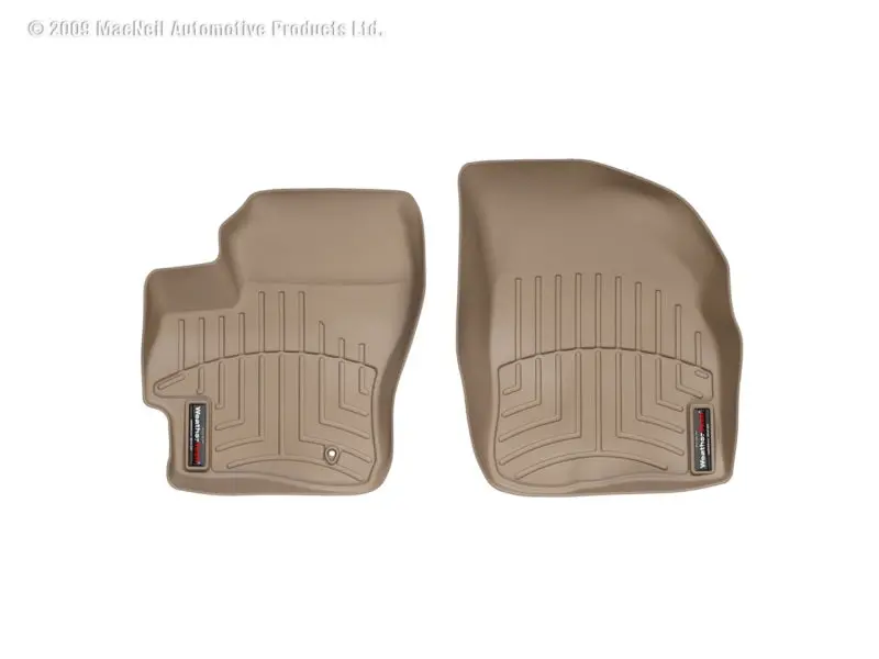 Weathertech Front Floorliner For 2004+ Mazda Mazda3 – Tan All-Weather Protection 1