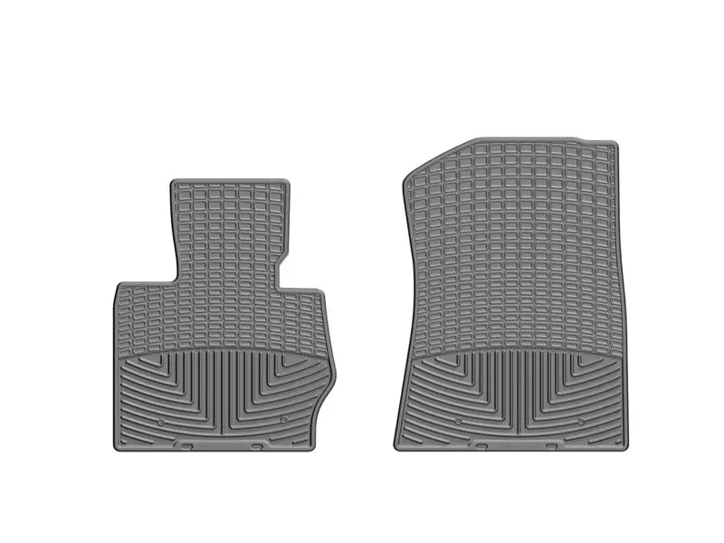 Weathertech Front Rubber Floor Mats For 2011+ Bmw X3 – Grey All-Weather Liners 1
