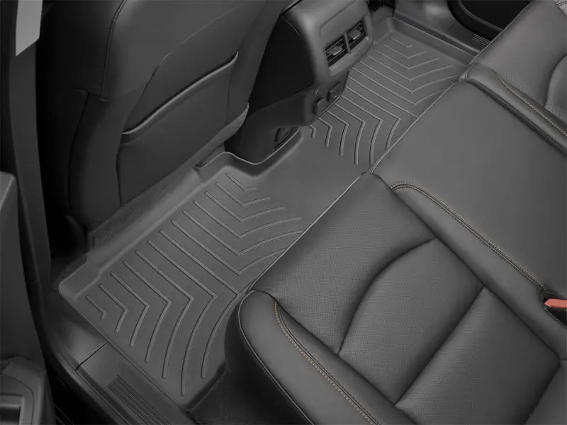 Weathertech Rear Floor Liner – Black, Designed For 2022+ Honda Civic Sedan (Excludes Models With Rear Usb Ports) 1