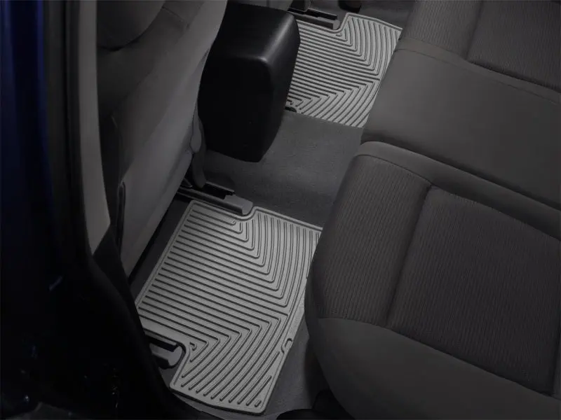 Weathertech Rear Rubber Floor Mats – Grey, Designed For 1999 Bmw M3 Convertible 1