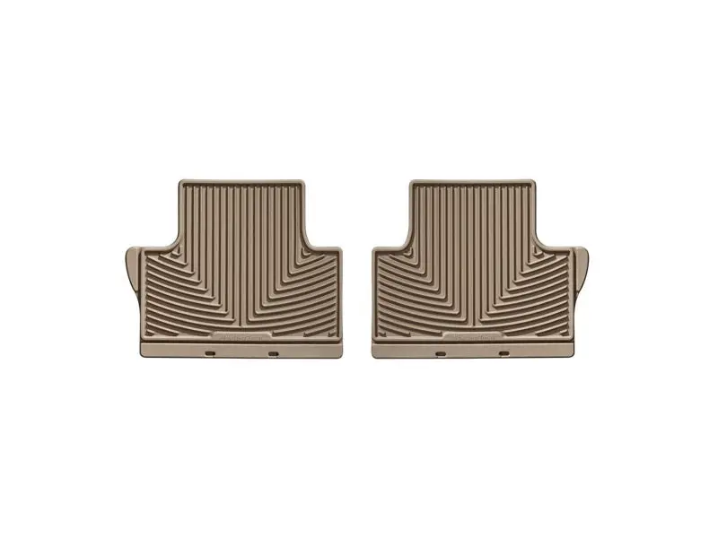 Weathertech Rear Rubber Floor Mats – Tan, Designed For 2007 And Newer Volvo S80 Models 2
