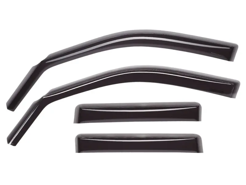 Weathertech Side Window Deflectors For 2020+ Toyota Highlander – Front & Rear, Dark Smoke Tint 1