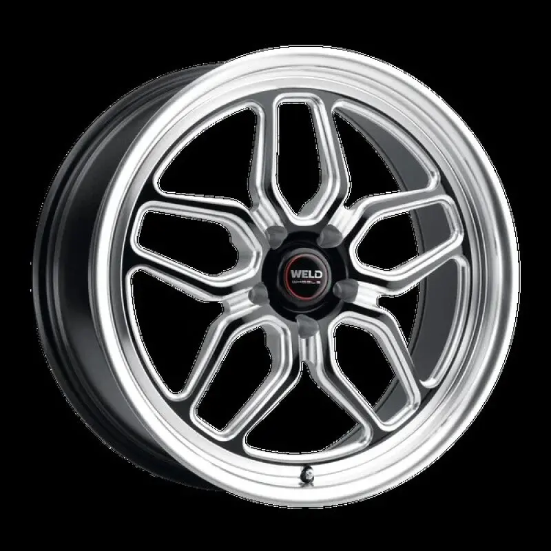 Weld Racing Laguna 6 22X10.5 6X139.7 Bp Et32 Bs 7 Gloss Black Milled Wheel Diamond Lip 1