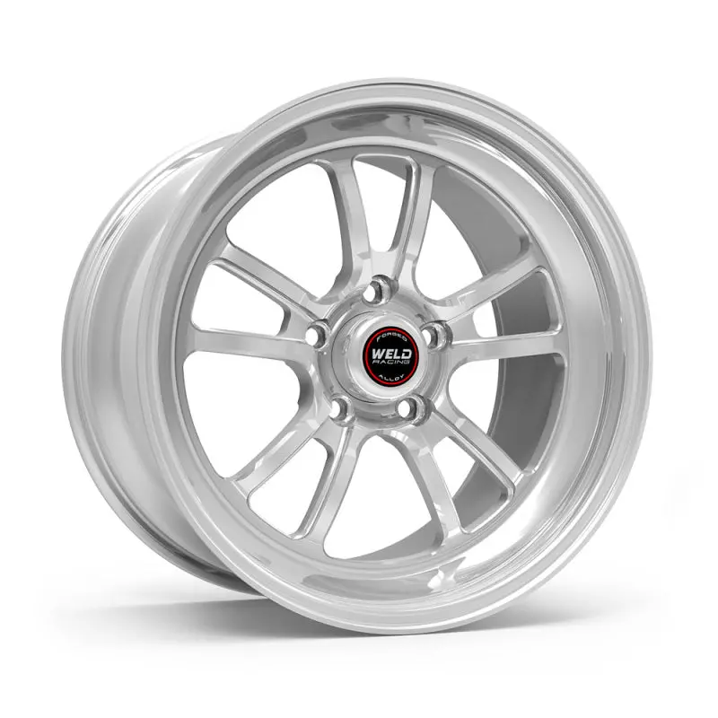 Weld S70 Rt-S Alloy Wheel – 17X10", 5X114.3, 8" Backspace, Polished Center & Shell 1