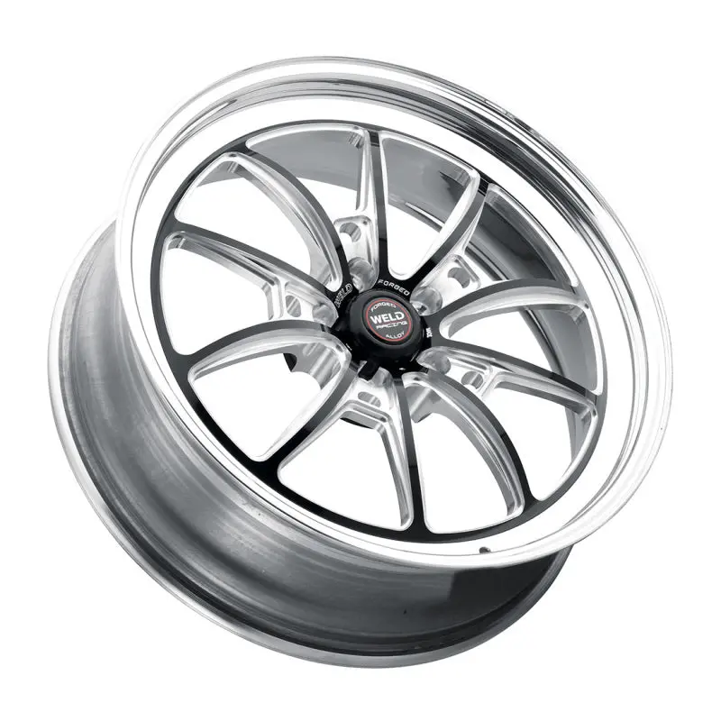 Weld S80 20X11 / 5X115 Bp / 5.8In Bs Black Wheel (High Pad) - Non-Beadlock 1