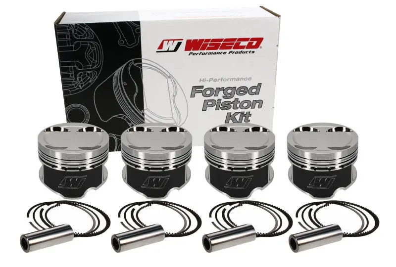 Wiseco Forged Turbo Piston Shelf For Toyota 3Sgte 4-Valve Engines — 87Mm, -6Cc Dish 1