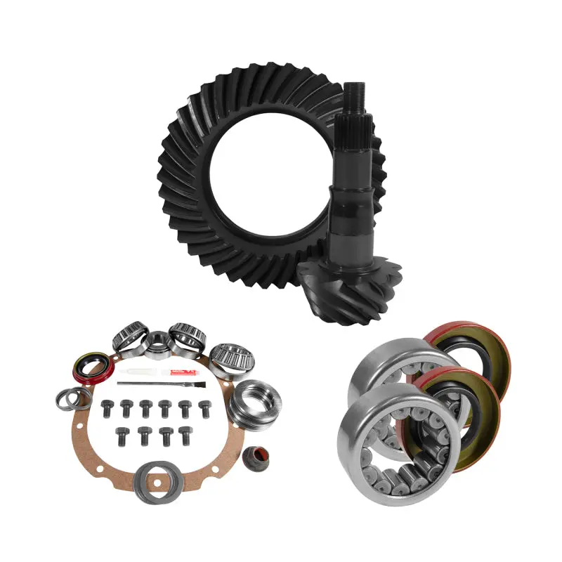 Yukon 8.8" Ford Rear Ring And Pinion Install Kit – 4.11 Ratio With 2.99" Od Axle Bearings & Seals 1
